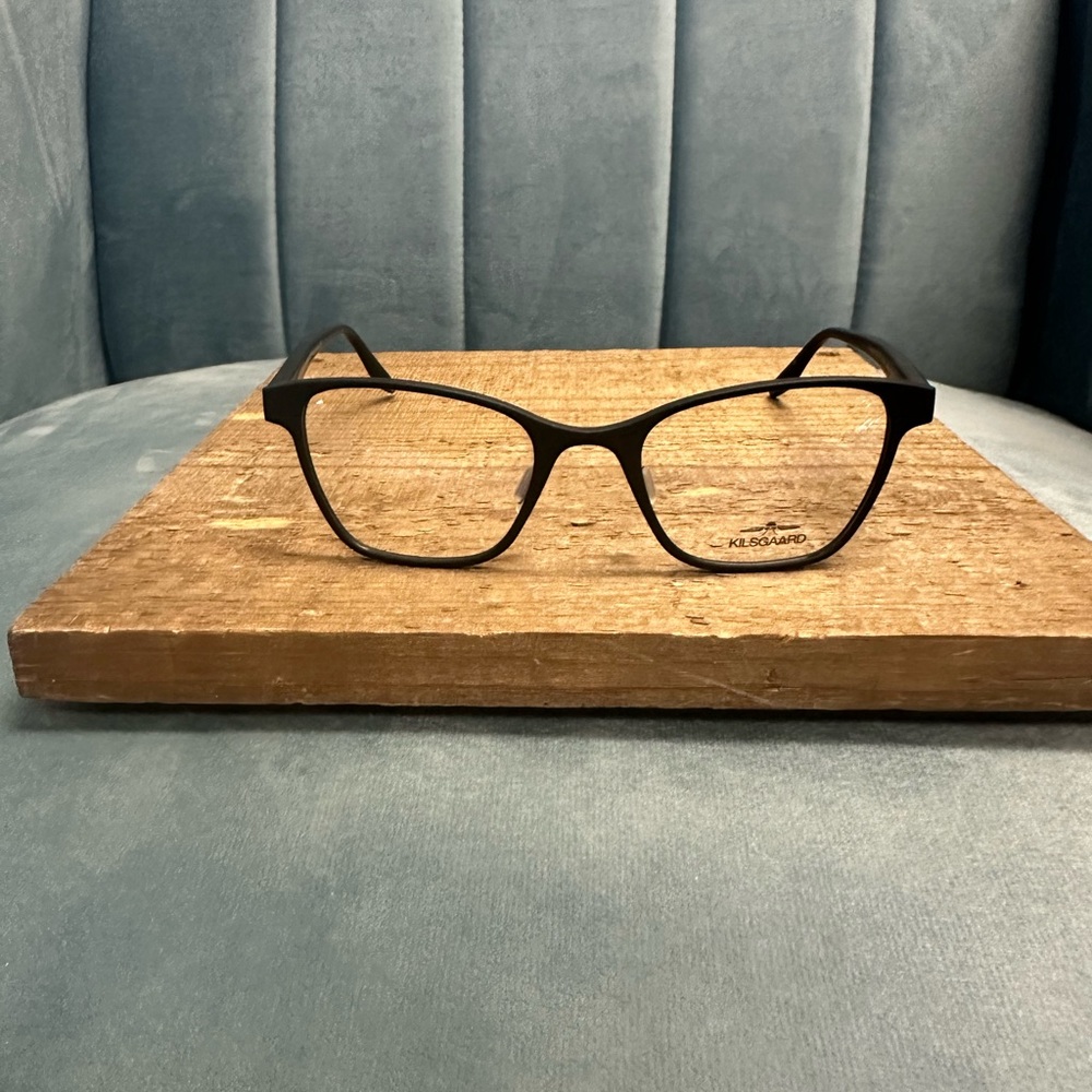 Brand New Kilsgaard Black Ultra Lightweight Eyeglasses